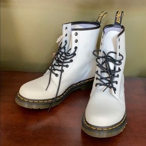 White Docmartens
